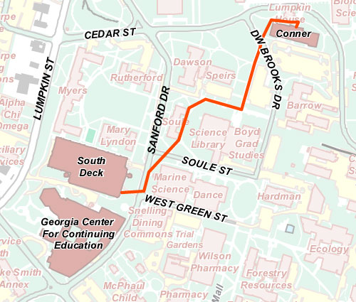 Parking for Conner Hall Visitors - About | College of Agricultural ...